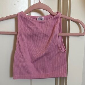 Cotton On Pink Ribbed Top